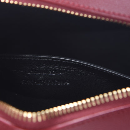 Saint Laurent Grain De Poudre Medium Classic Monogram Camera Bag Oxblood 7 of 7