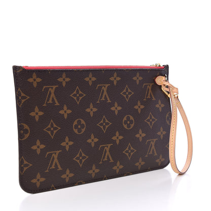 Louis Vuitton Monogram Neverfull MM GM Pochette Grenade 3 of 9