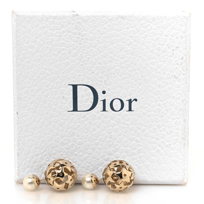 Christian Dior Pearl Star Mise En Dior Tribal Earrings Gold 5 of 5