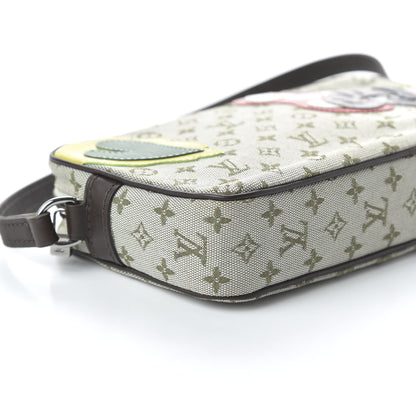 Louis Vuitton Mini Monogram Conte de Fees Mushroom Pochette Kaki 6 of 9