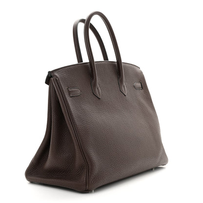 Hermes Fjord Birkin 35 Chocolate 3 of 16