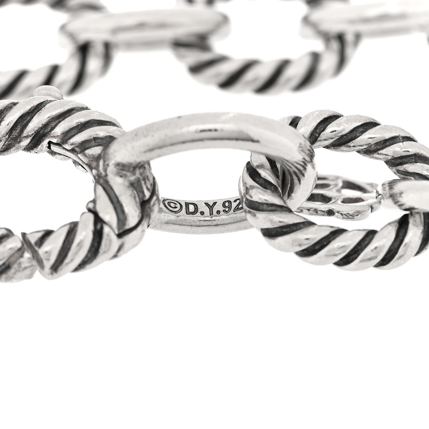 Sterling Silver 10mm Medium Oval Link Bracelet