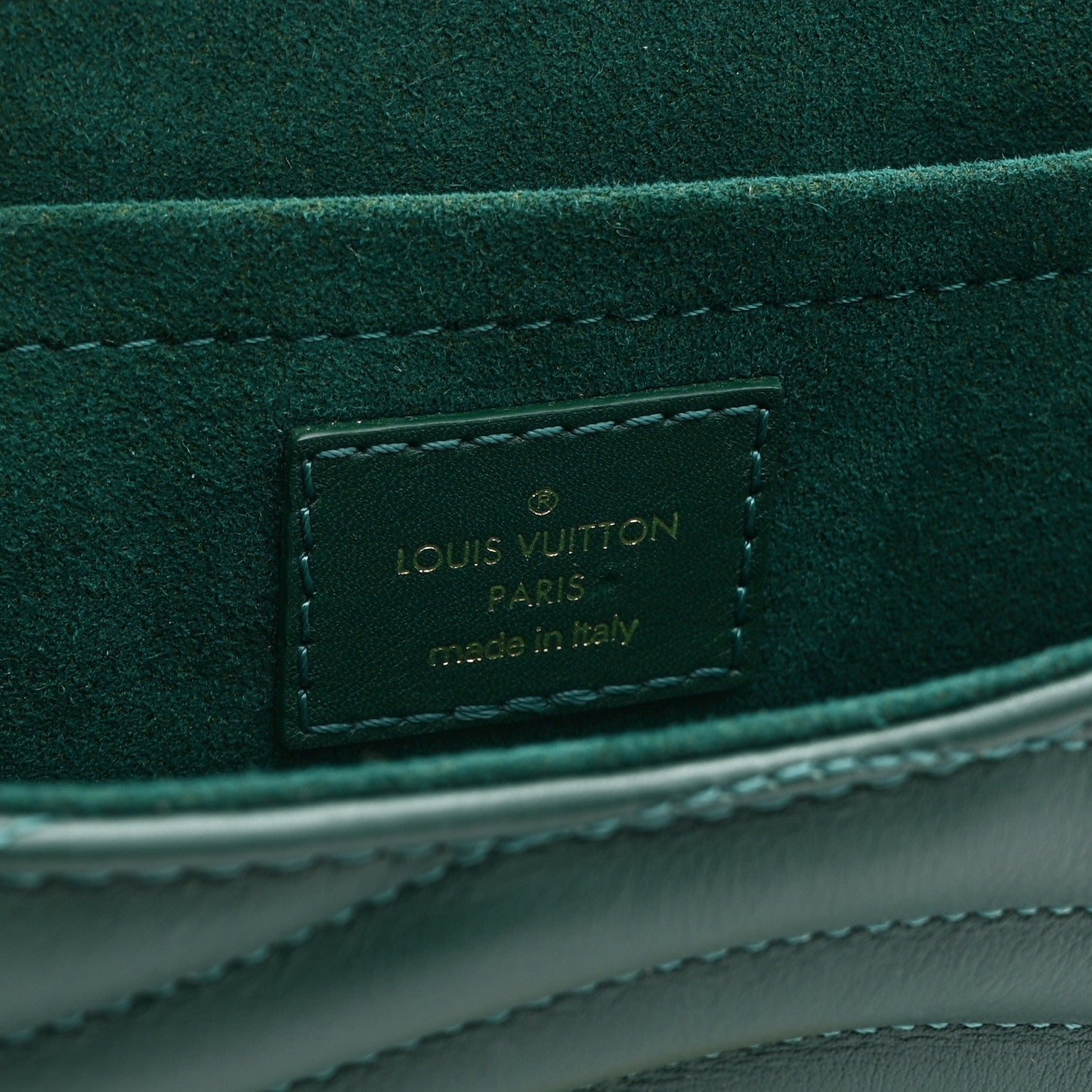 Louis Vuitton Calfskin New Wave Chain PM Emerald 6 of 10