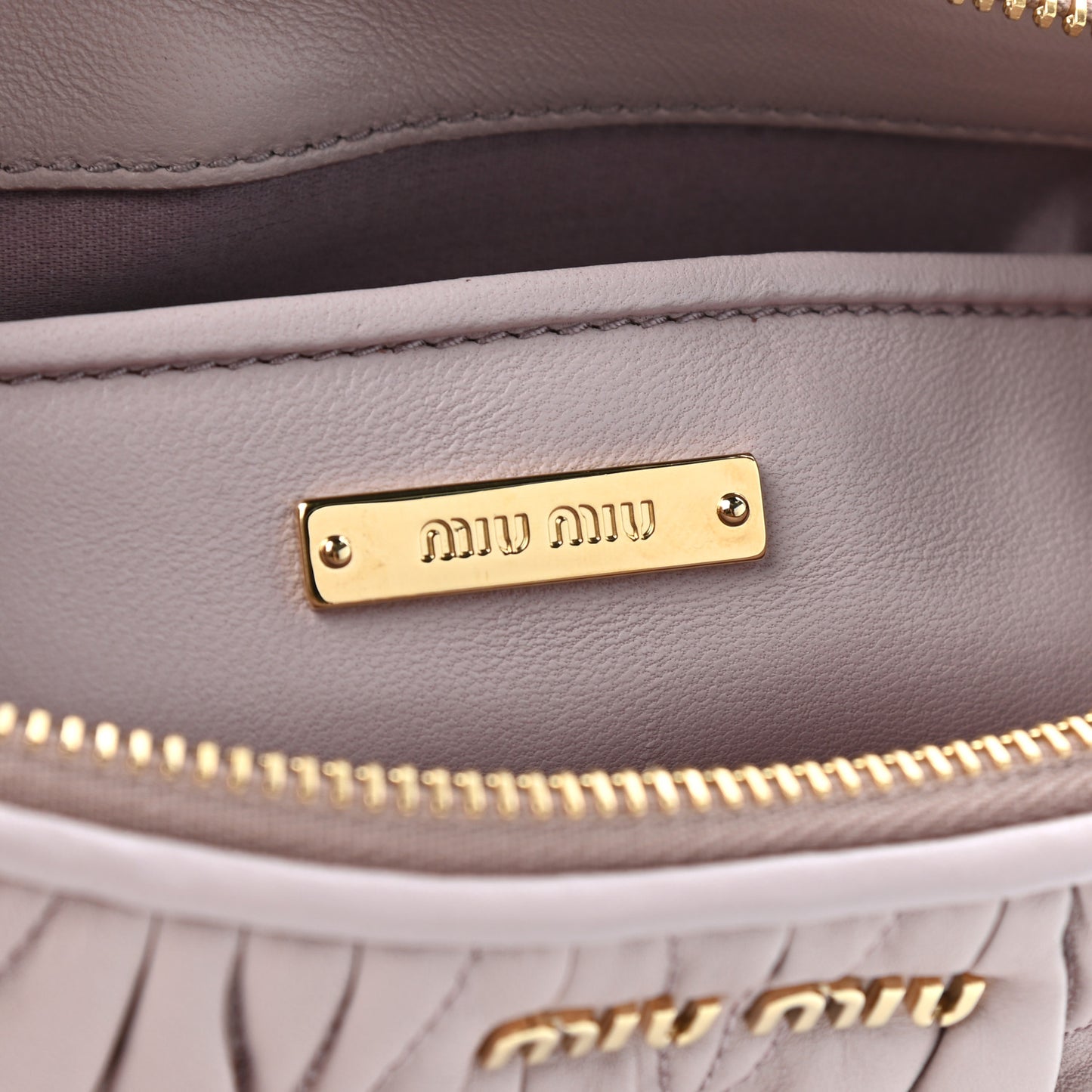Nappa Matelasse Crossbody Orchidea