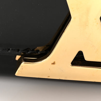 Louis Vuitton Patent Chain Louise MM Black 12 of 13
