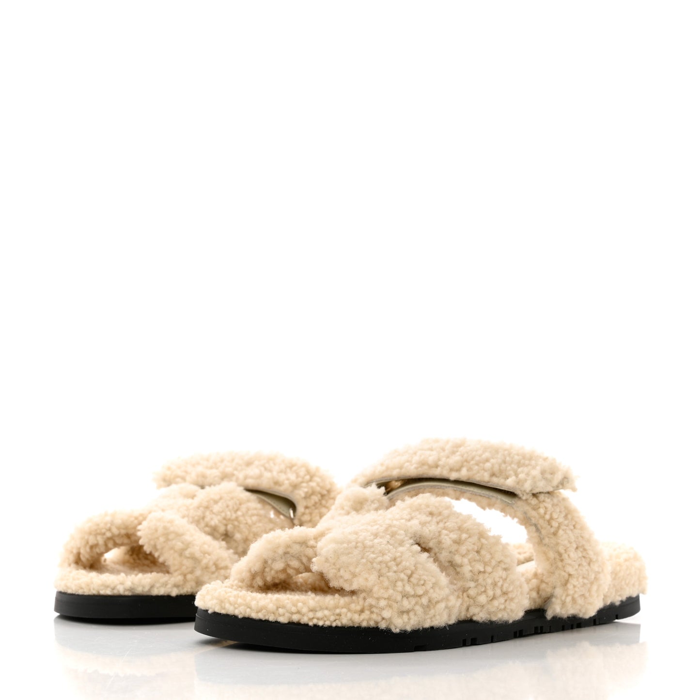 Woolskin Womens Chypre Sandals 39 Ecru