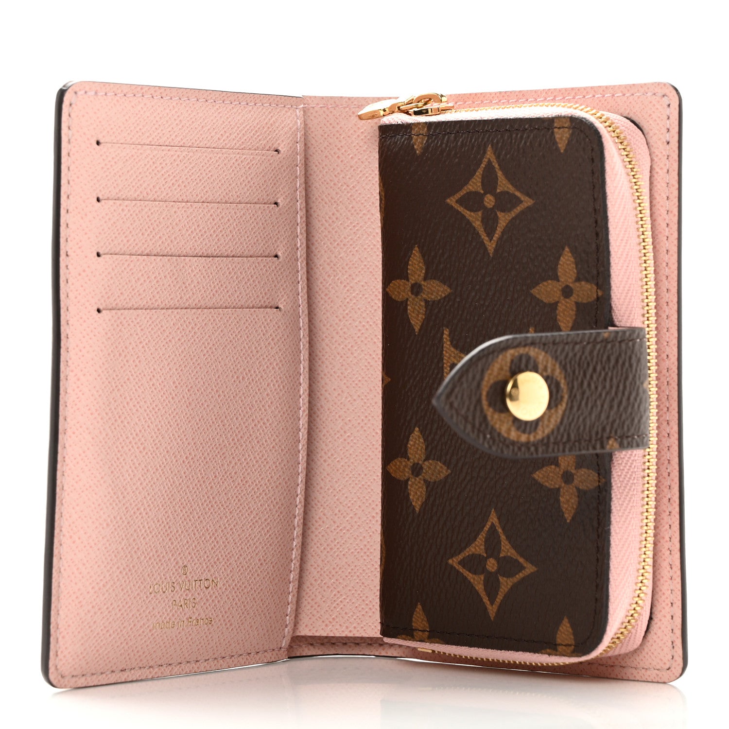 Louis Vuitton Monogram Juliette Wallet Rose Ballerine 5 of 11