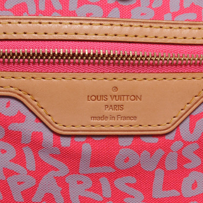 Louis Vuitton Monogram Graffiti Neverfull GM Fuchsia 6 of 7