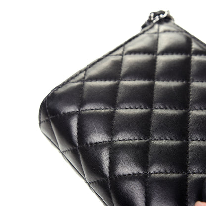 Chanel Lambskin Mineral Nights Pochette Wristlet Black 7 of 8