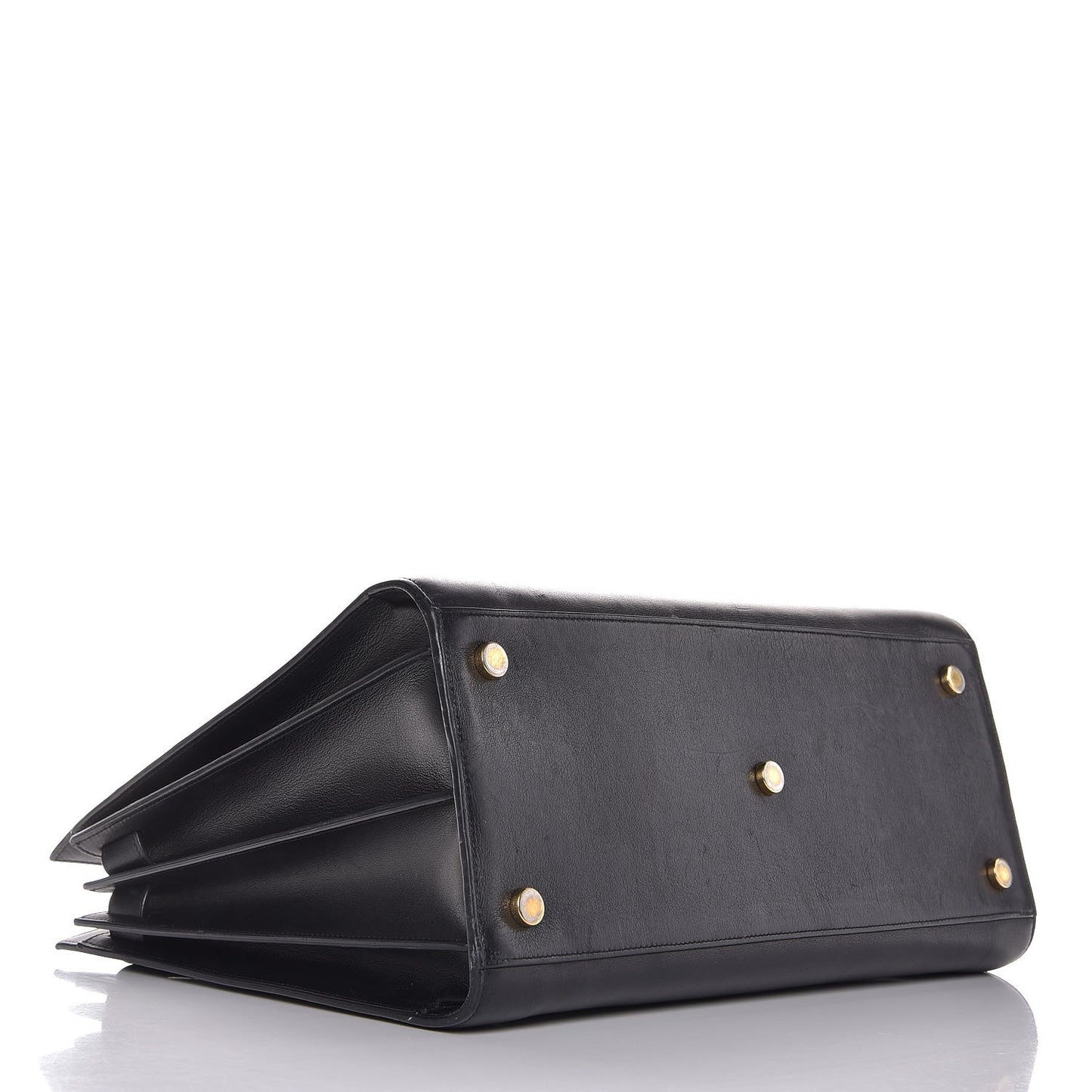 Calfskin Large Sac De Jour Carryall Black