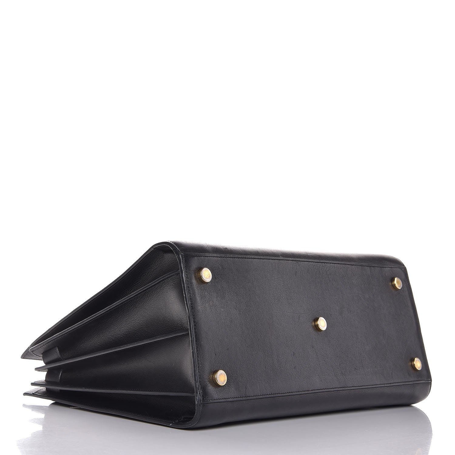 Saint Laurent Calfskin Large Sac De Jour Carryall Black 4 of 22