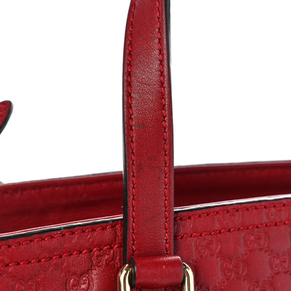 Gucci Microguccissima Small Bree Tote Red 14 of 15