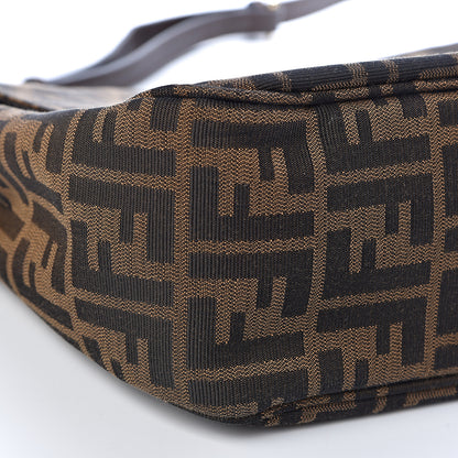 Fendi Zucca Vitello Artic Messenger Bag Tobacco Castagna 10 of 12