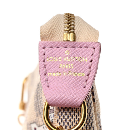 Louis Vuitton Damier Azur 2016 Christmas Animation Mini Pochette Accessories 6 of 7