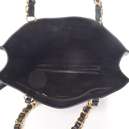 Chanel Lambskin CC Tote Black 5 of 11