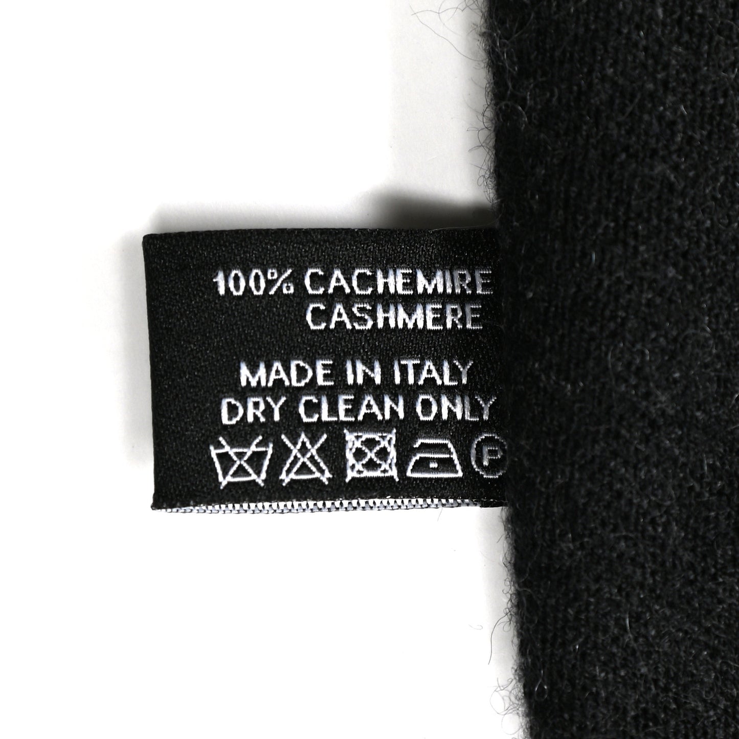 Cashmere CC Logo Stole Black