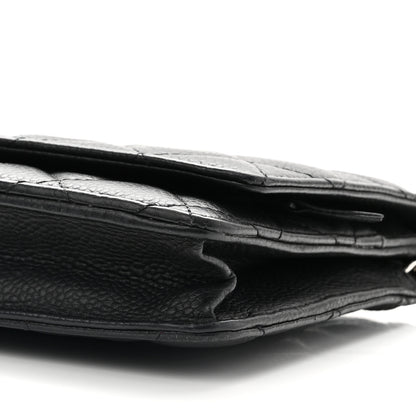 Chanel Caviar Quilted Wallet On Chain WOC Black 11 of 12