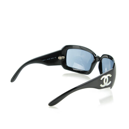 Chanel Mother of Pearl CC Sunglasses 5076-H Black 3 of 6