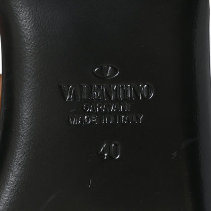 Valentino Garavani Calfskin Atelier 03 Rose Edition Ankle Tie Thong Sandals 40 Cuoio 8 of 8