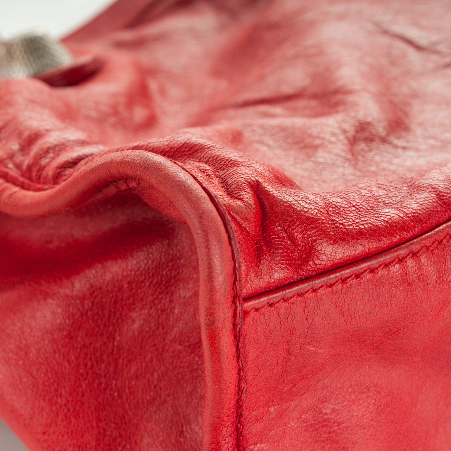 Balenciaga Agneau Giant 21 Silver Hardware City Vermillion 9 of 11