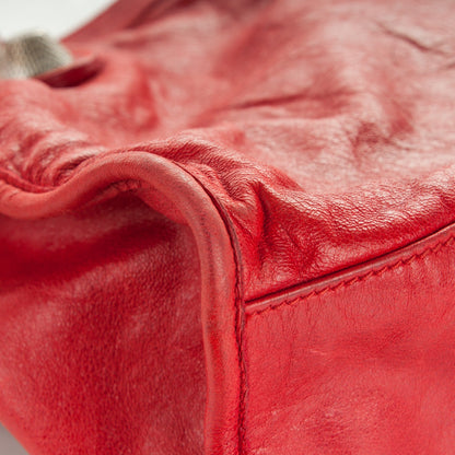 Balenciaga Agneau Giant 21 Silver Hardware City Vermillion 9 of 11