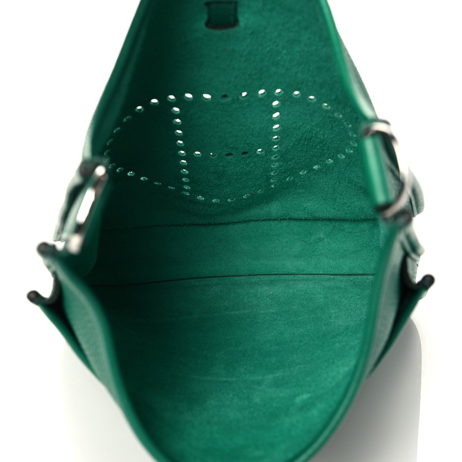 Hermes Taurillon Clemence Evelyne III PM Vert Vertigo 4 of 10