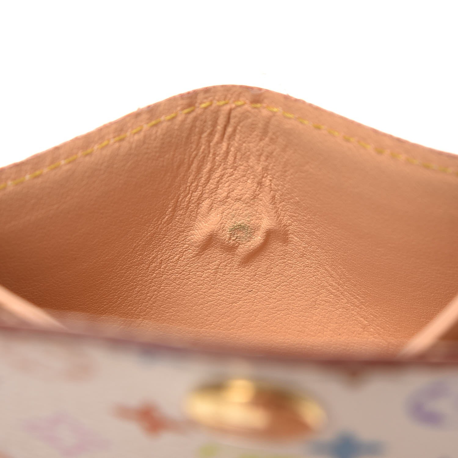 Louis Vuitton Monogram Multicolor Business Card Holder White 8 of 9