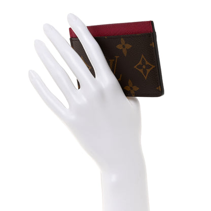 Louis Vuitton Monogram Card Holder Fuchsia 2 of 6