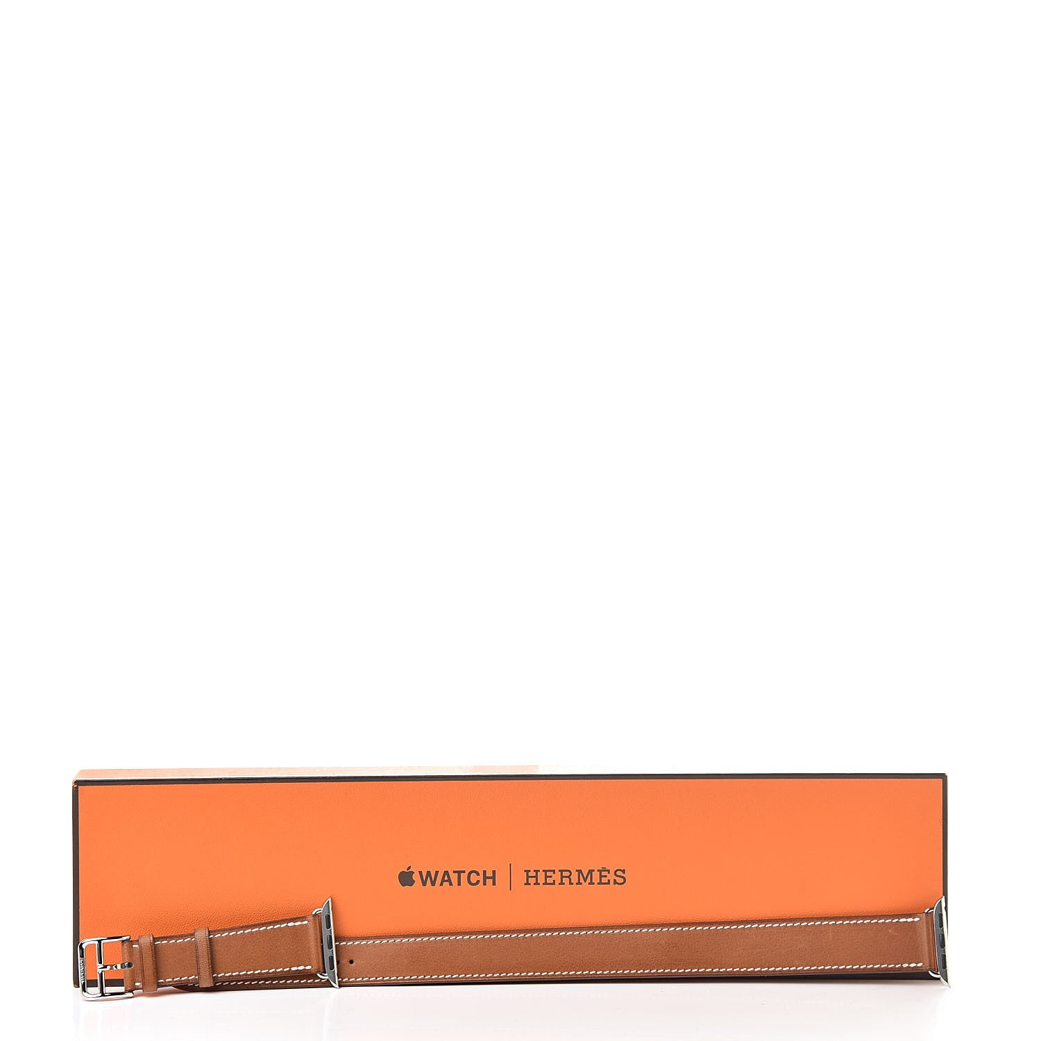 Hermes Barenia 40mm Apple Watch Double Tour Band Fauve 7 of 7