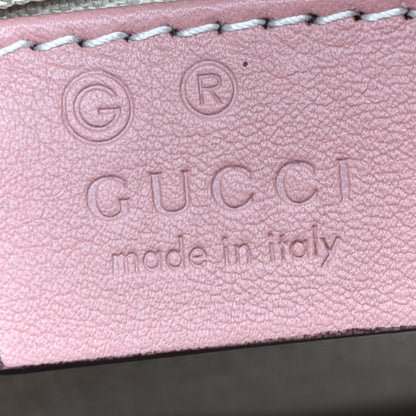 Gucci Soft Microguccissima Medium Crossbody Bag Soft Pink 6 of 9