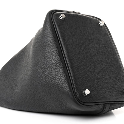 Hermes Taurillon Clemence Picotin Lock 18 PM Black 9 of 11