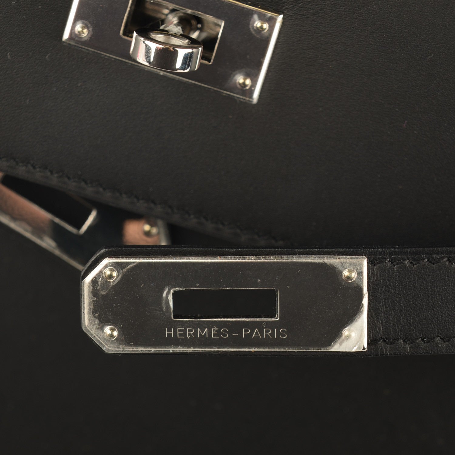 Hermes Sombrero Kelly Sellier 32 Black 11 of 19