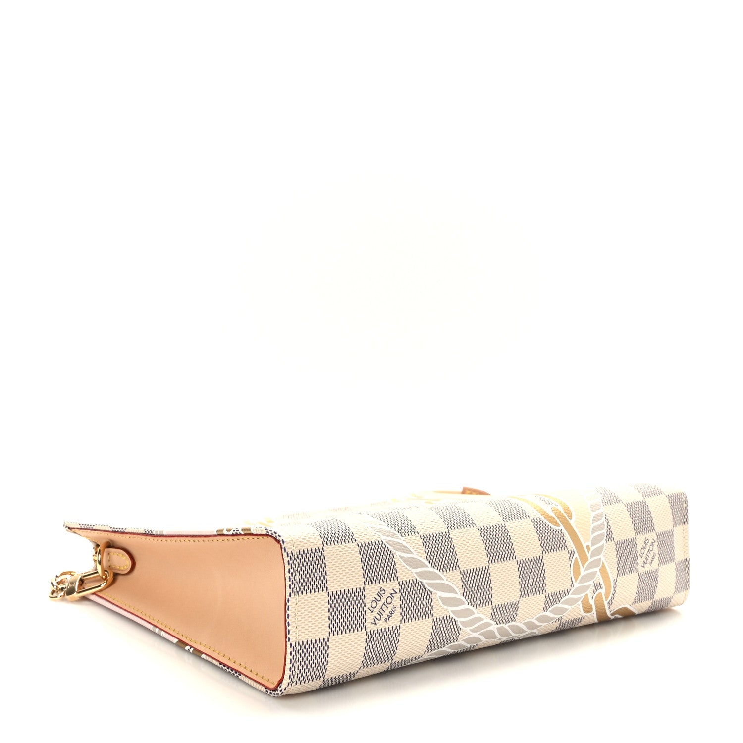 Louis Vuitton Damier Azur Nautical Toiletry Pouch On Chain 4 of 8