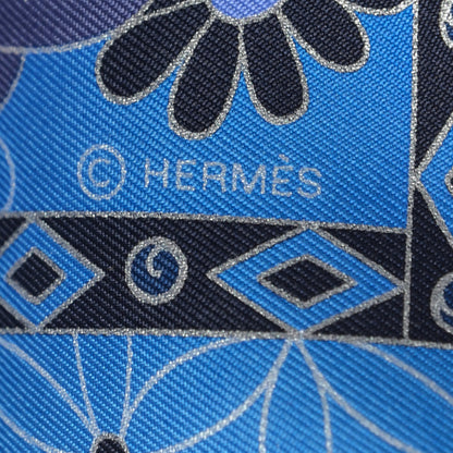 Hermes Silk Collections Imperiales Scarf 90 Navy Red Royal Bleu 4 of 8