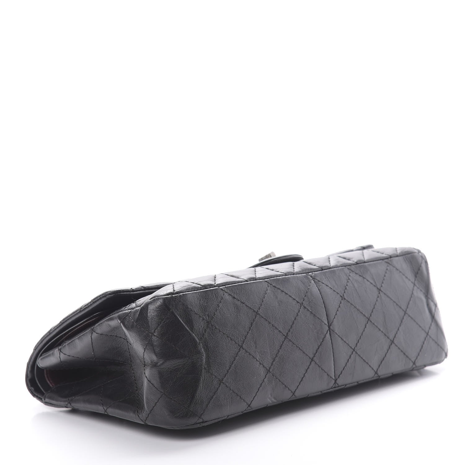 Chanel Aged Calfskin Quilted 2.55 Reissue 226 Flap Black 3 of 17