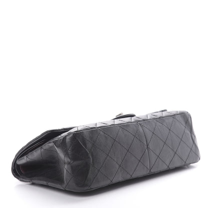 Chanel Aged Calfskin Quilted 2.55 Reissue 226 Flap Black 3 of 17