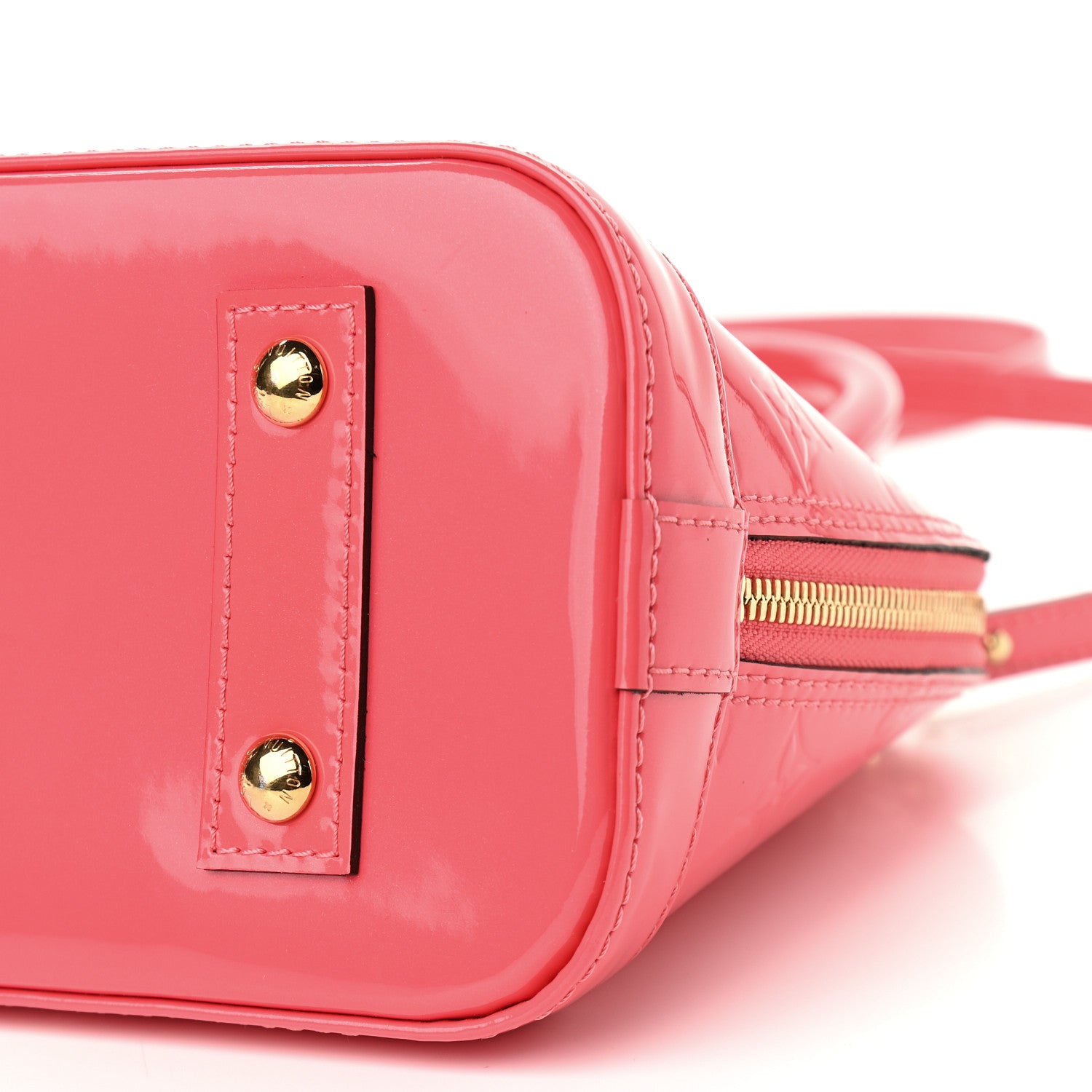 Louis Vuitton Vernis Alma BB Rose Litchi 11 of 11