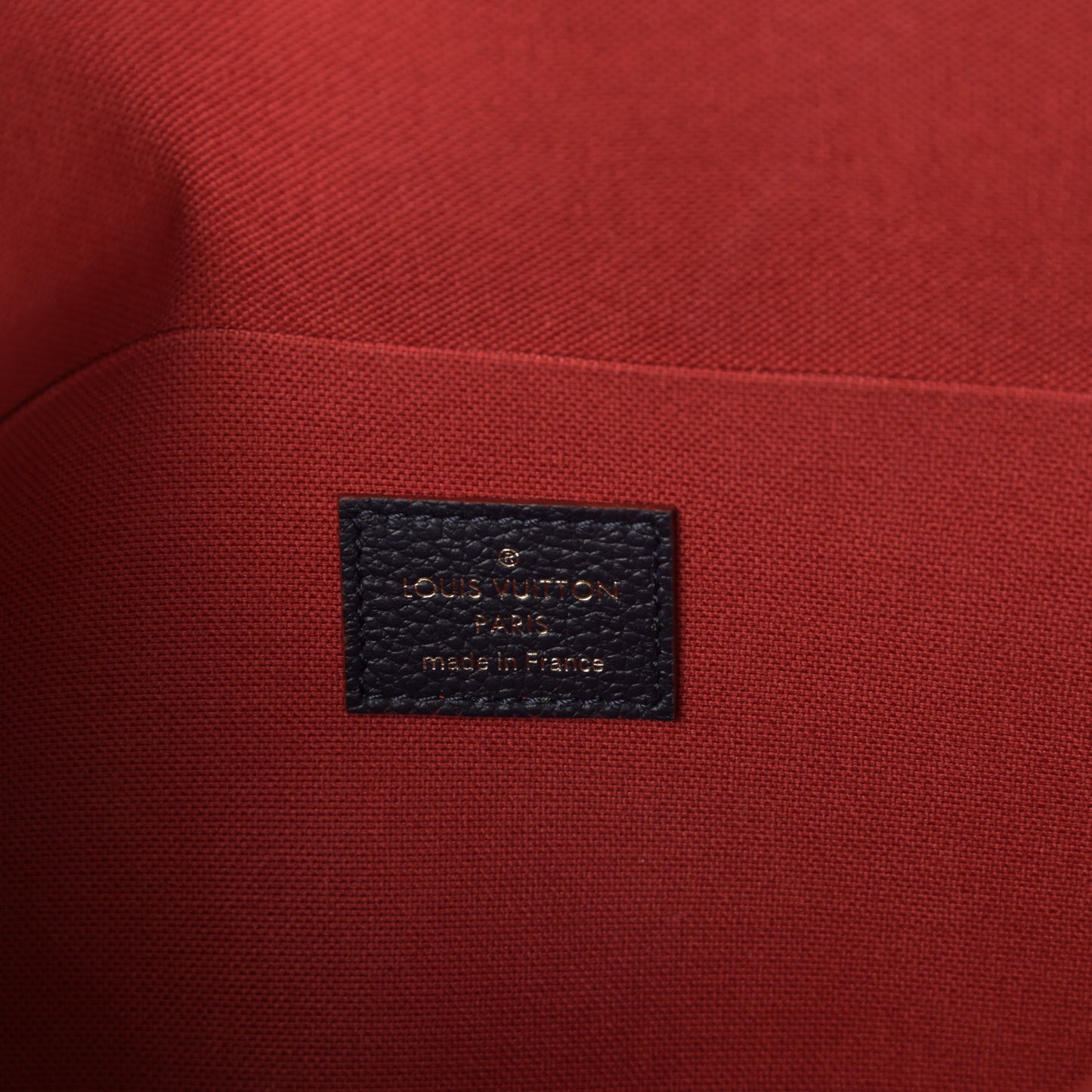 Empreinte Pochette Felicie Chain Wallet Marine Rouge