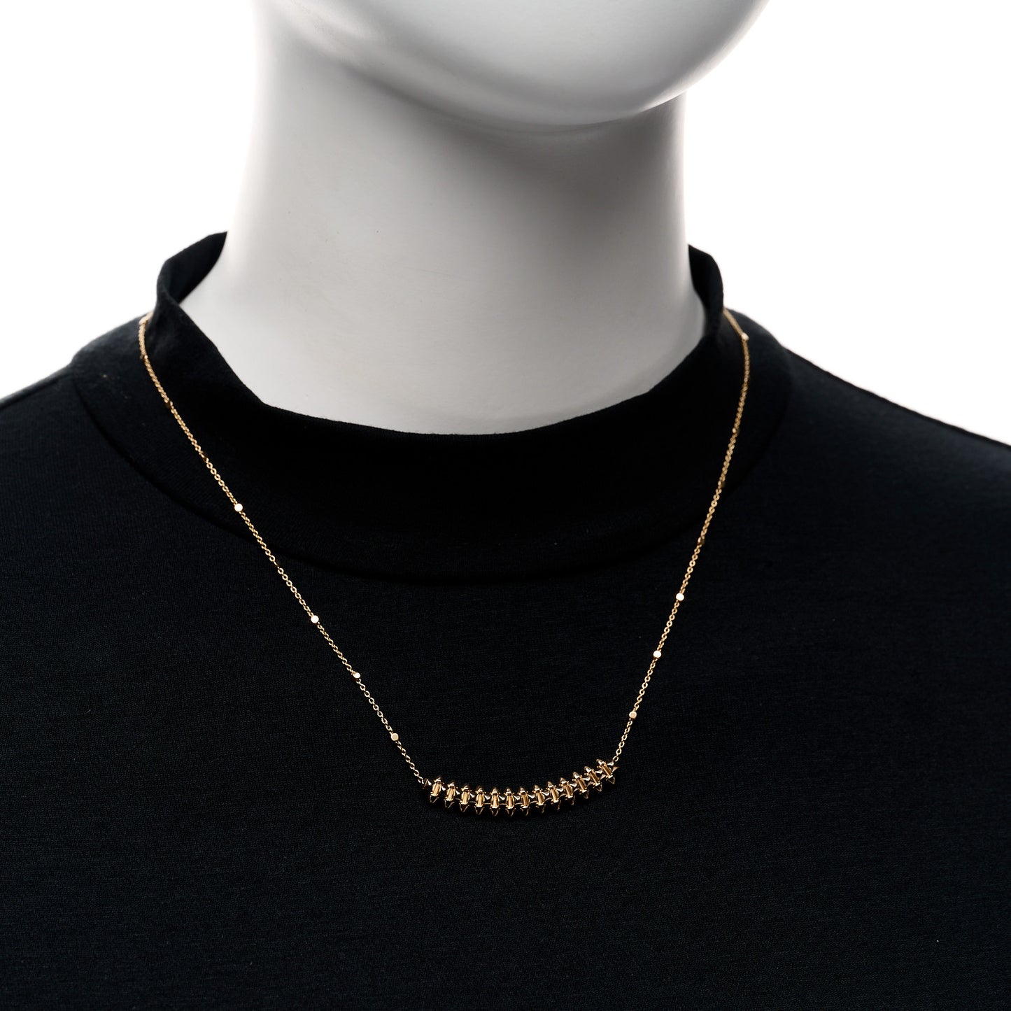 18K Pink Gold Small Clash de Cartier Necklace