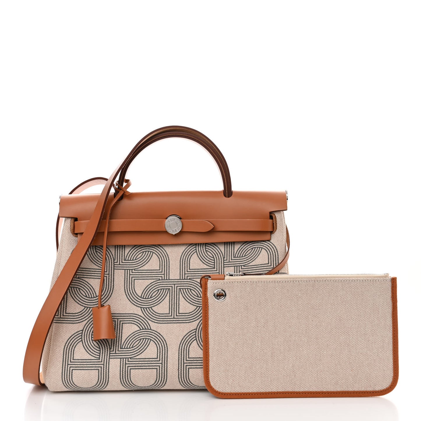 H Plume Canvas Vache Hunter Circuit 24 Herbag Zip Retourne 31 Gris Meyer Ecru Beige Naturel