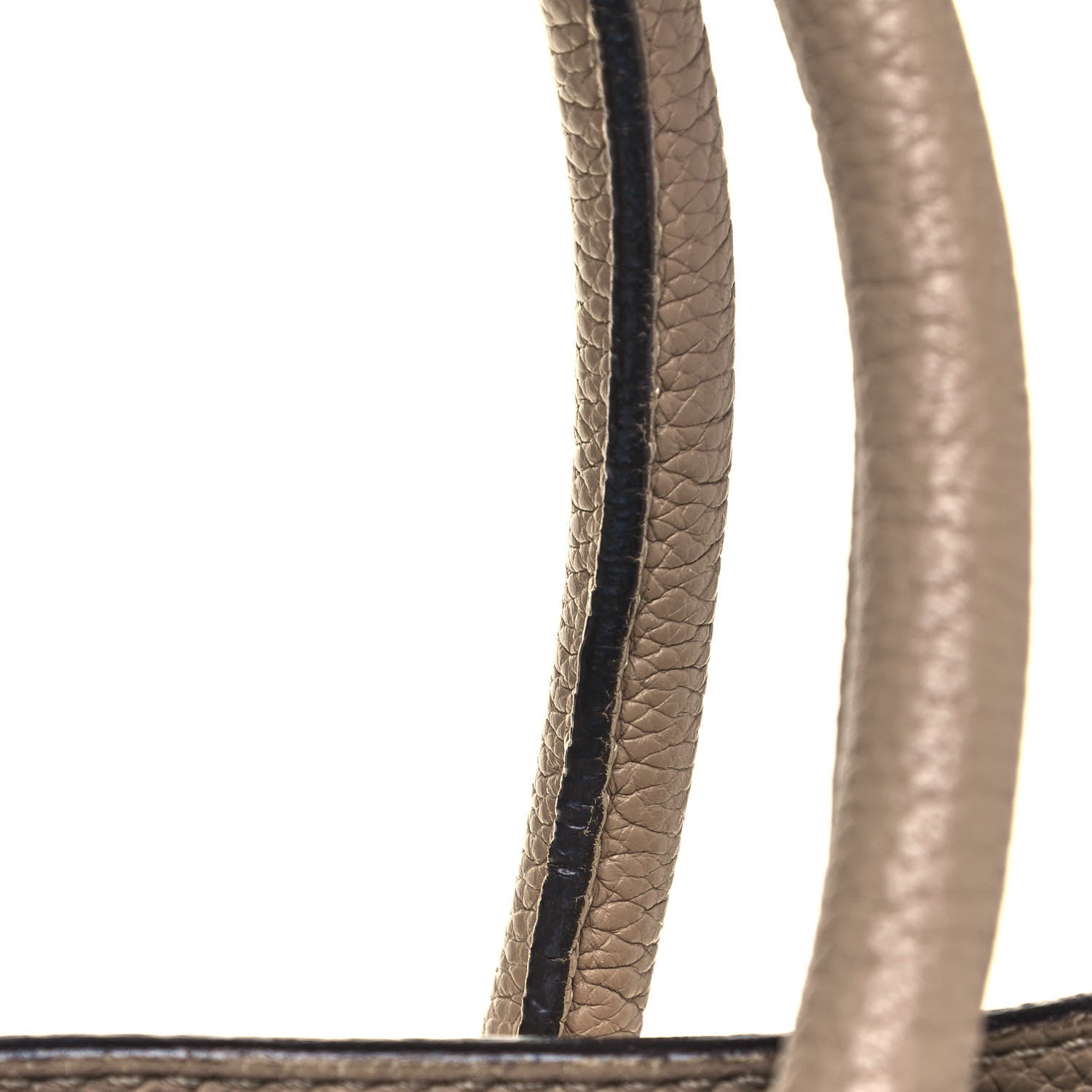 Celine Pebbled Calfskin Micro Luggage Dune 16 of 19