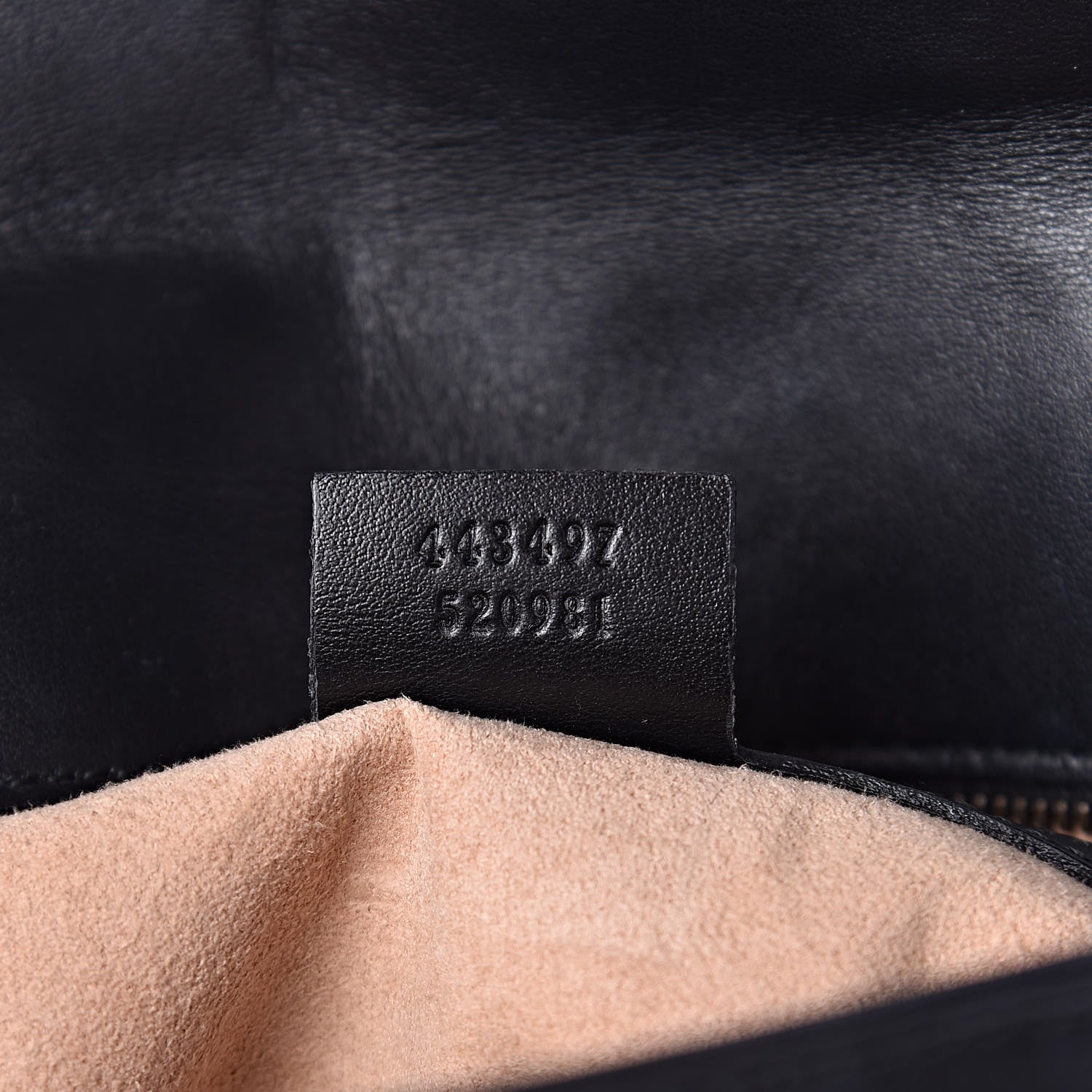 Gucci Calfskin Matelasse Small GG Marmont Shoulder Bag Black 7 of 16