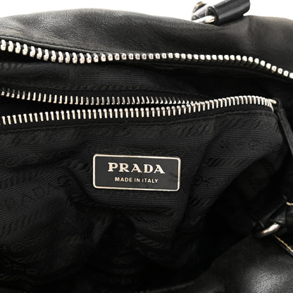 Prada Soft Calfskin Tote Black 5 of 14