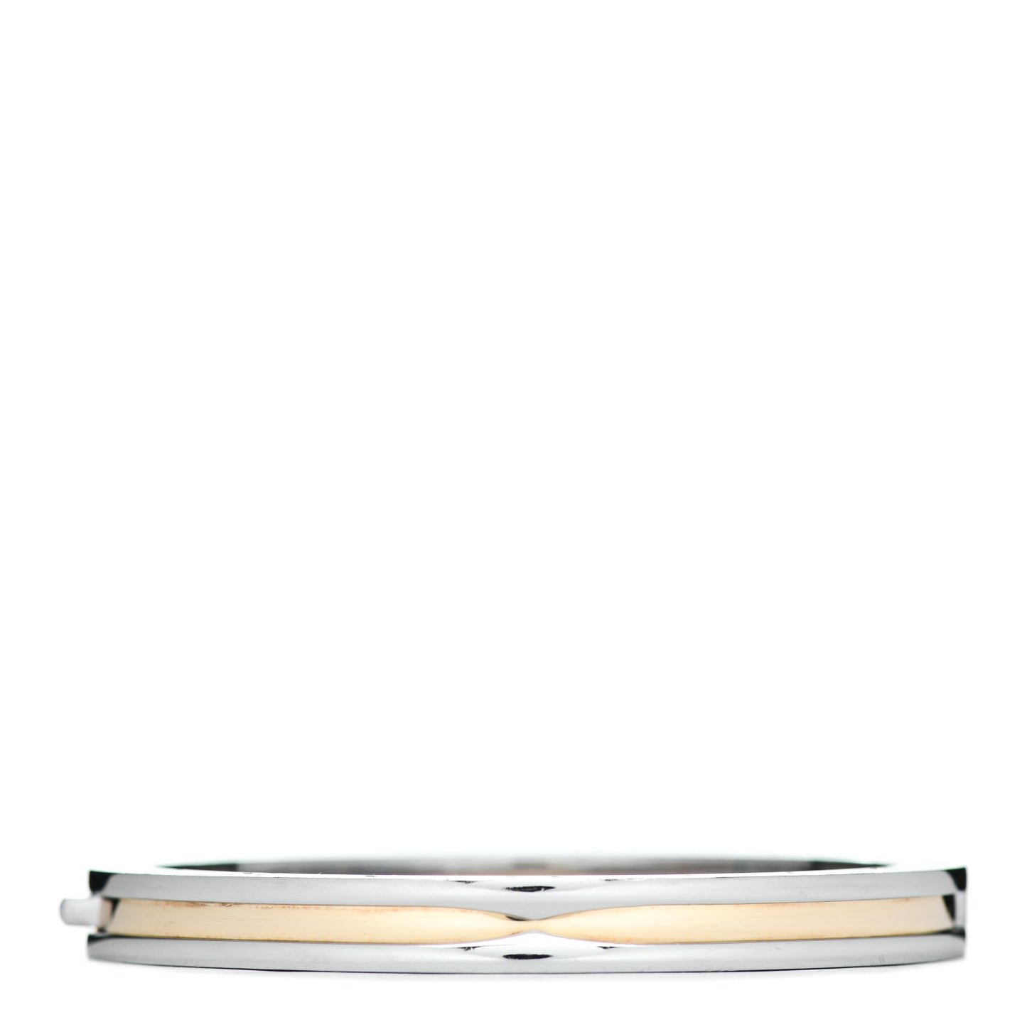 18K Yellow Gold Stainless Steel B.Zero1 Bangle Bracelet
