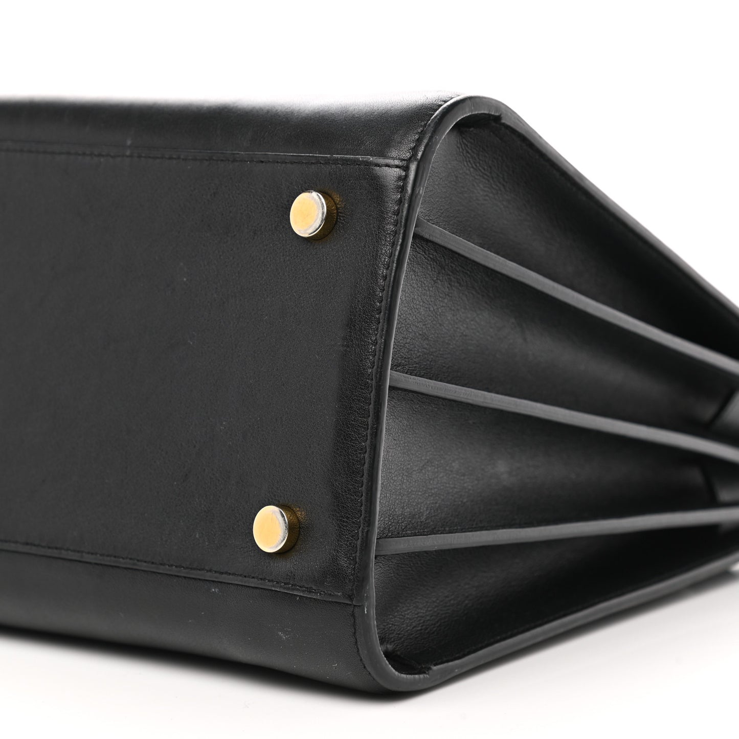 Calfskin Small Sac De Jour Black