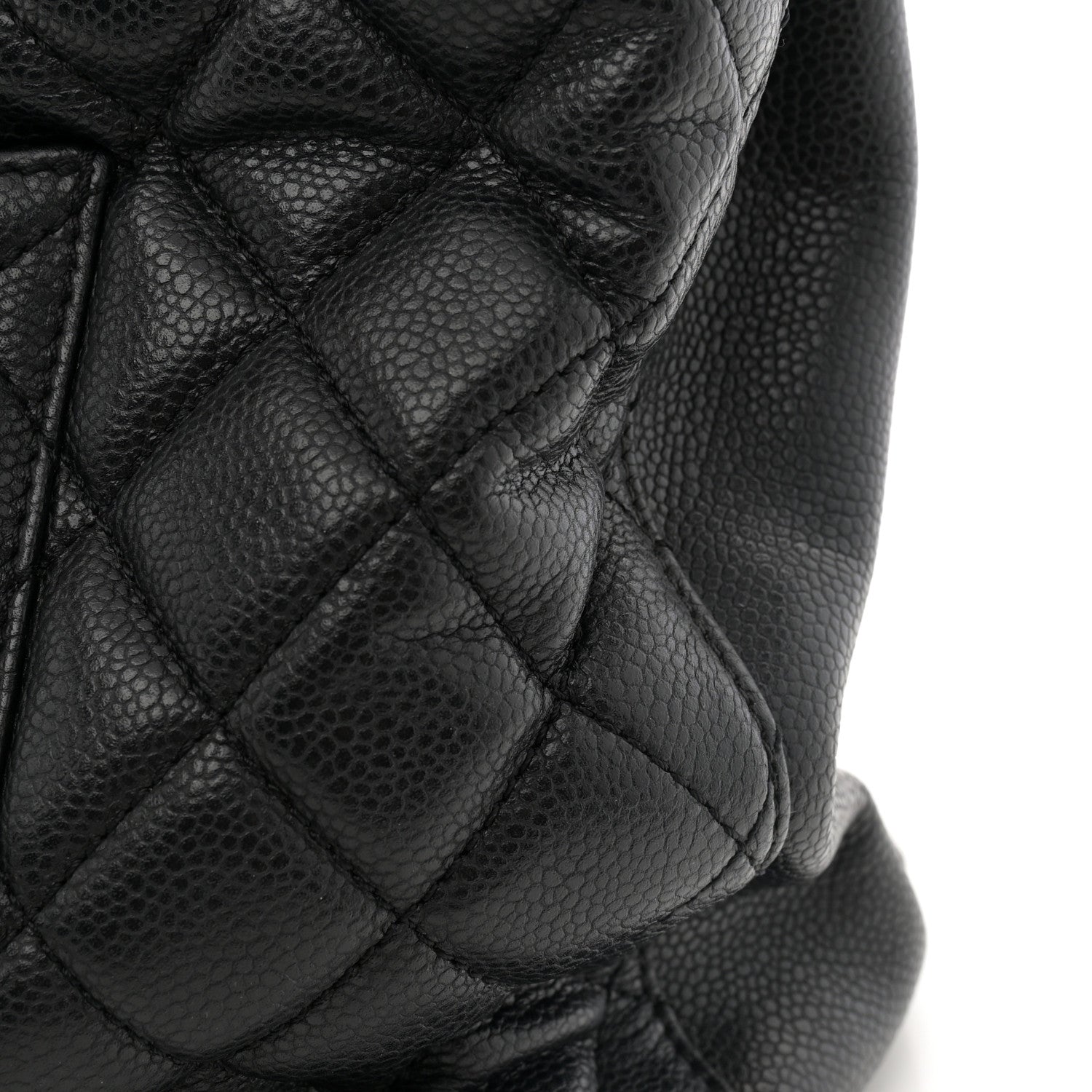Chanel Caviar Quilted City Shopping Tote Black 13 of 14