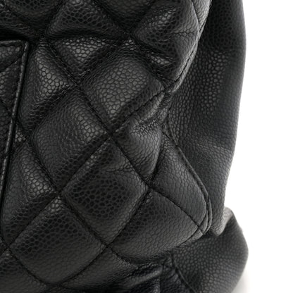 Chanel Caviar Quilted City Shopping Tote Black 13 of 14