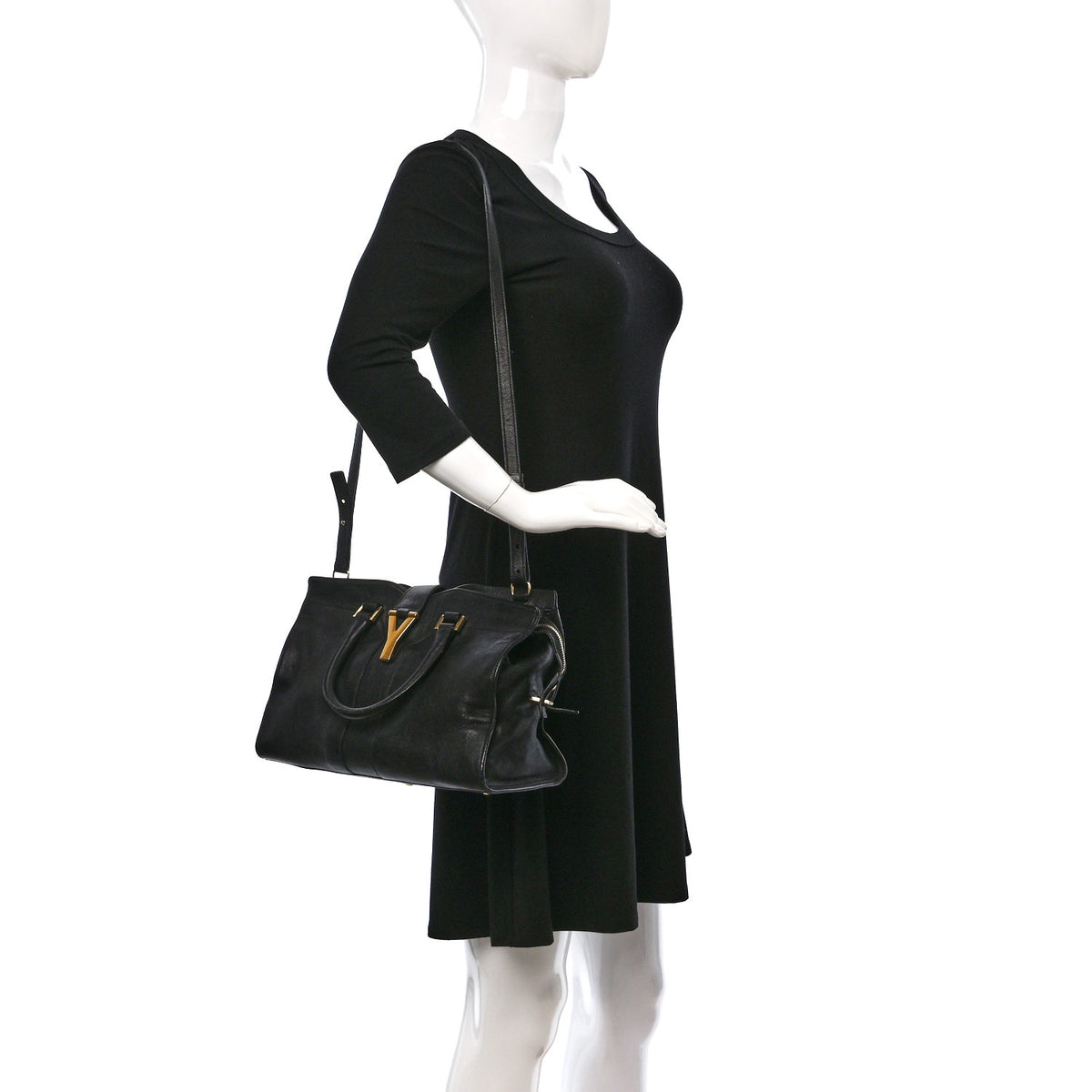 Sheepskin Small Cabas ChYc Black