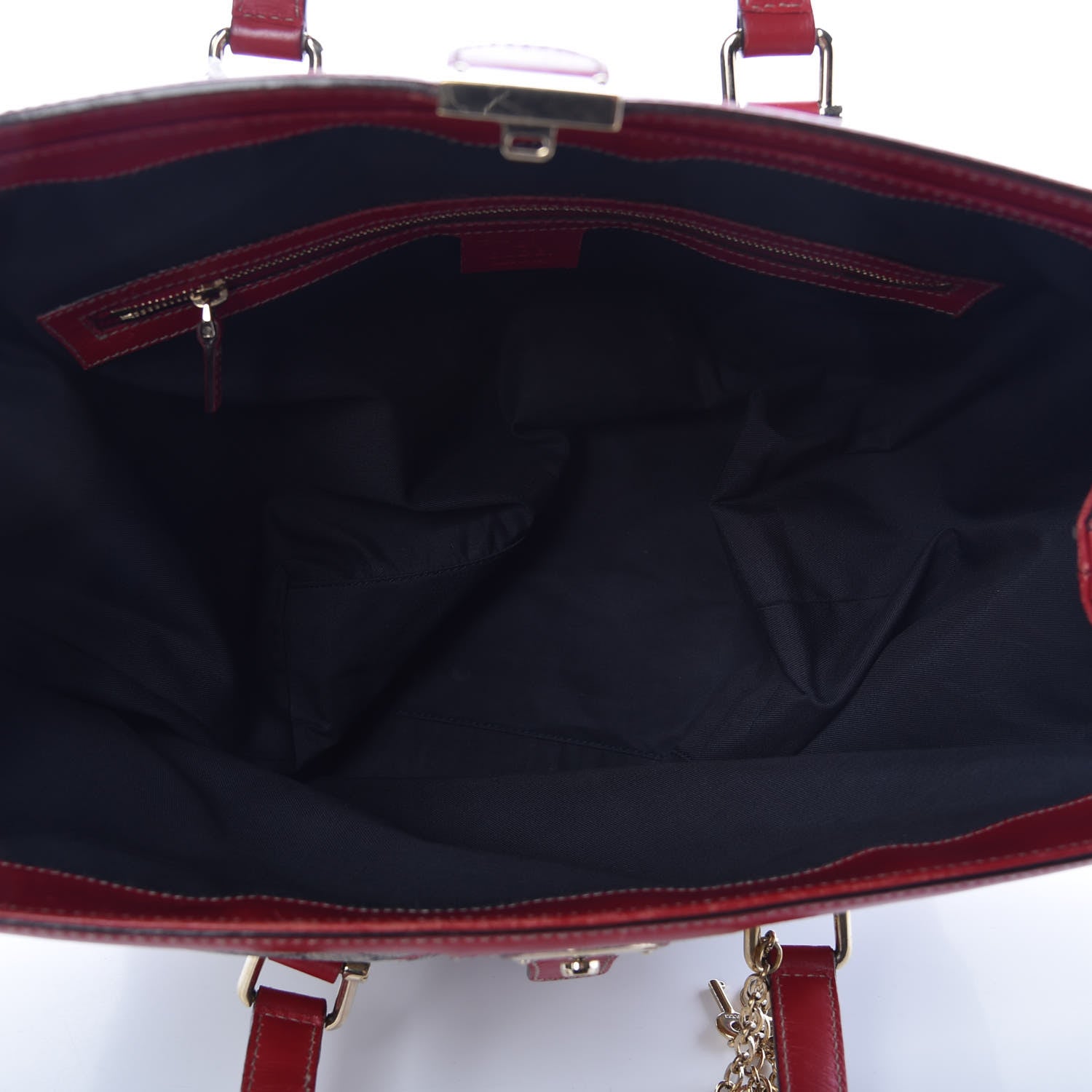 Gucci GG Supreme Monogram Boot Large Treasure Boston Tote 5 of 25