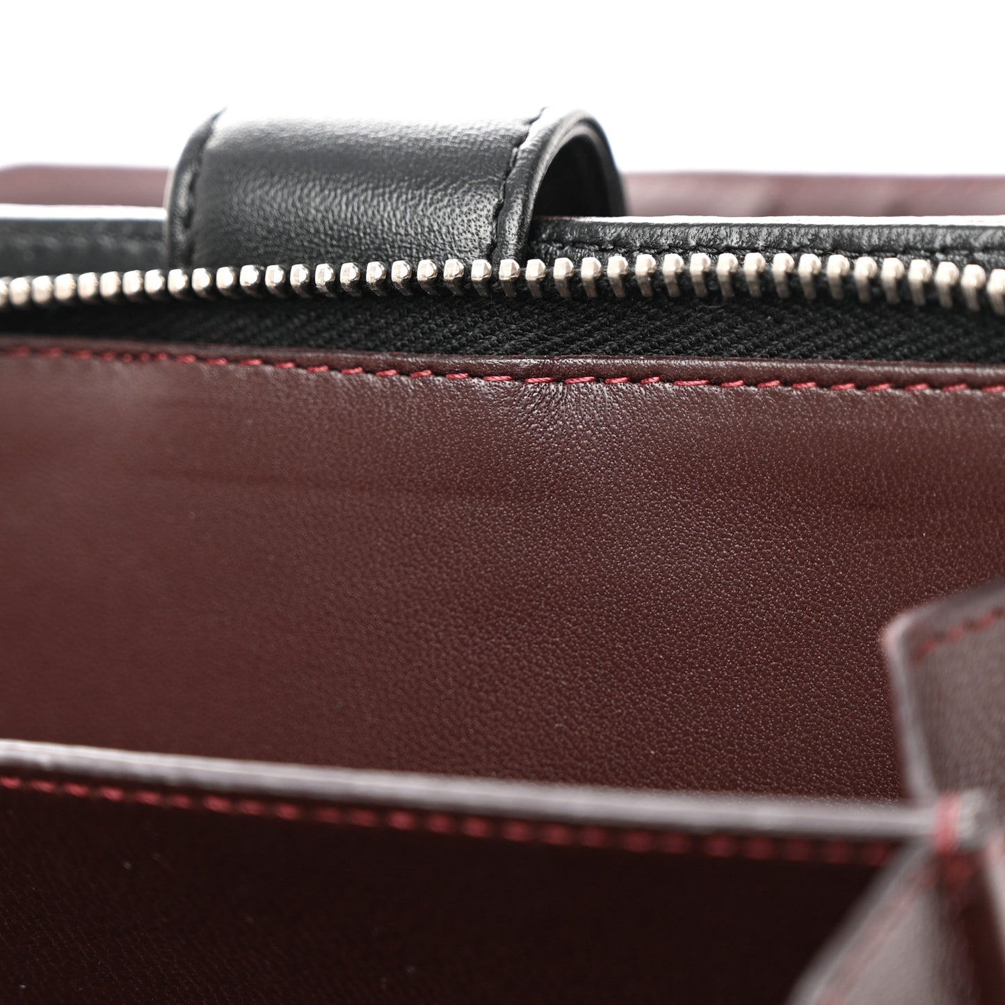 Lambskin Quilted Zipped Pocket Wallet Black